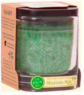 Image of Candle Aloha Jar Mountain Mist Dark Green