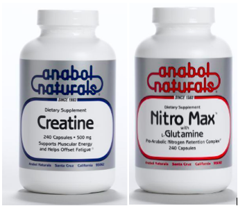 Image of Anabol Muscle Stack: Creatine & Nitro Max with Glutamine