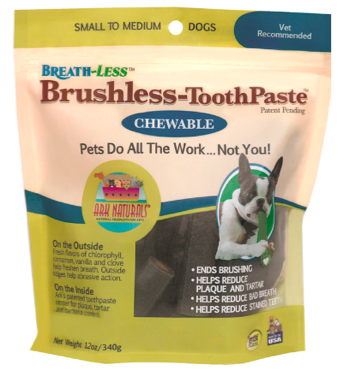 Image of BREATH-LESS Brushless Toothpaste Chewable for Dogs Small to Medium