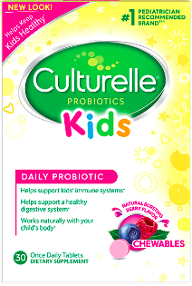 Image of Culturelle Probiotics Kids Chewables Bursting Berry