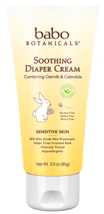 Image of Moisturizing Baby Soothing Diaper Cream Oatmilk Calendula