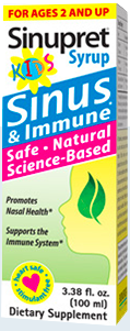 Image of Sinupret Syrup for Kids (Sinus + Immune)