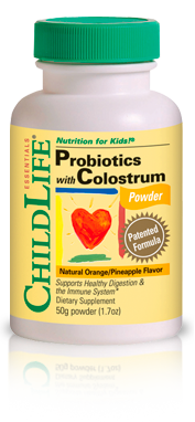 Image of Probiotics with Colostrum Powder Orange Pineapple