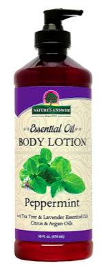 Image of Essential Oil Body Lotion Peppermint