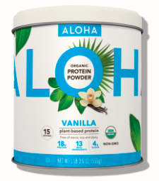 Image of Aloha Plant Protein Powder Vanilla Organic