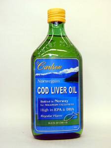 Image of Norwegian Cod Liver Oil Liquid, Regular