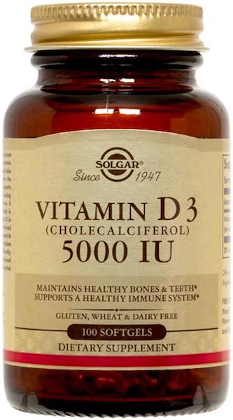 Image of Vitamin D3 5000 IU Softgel