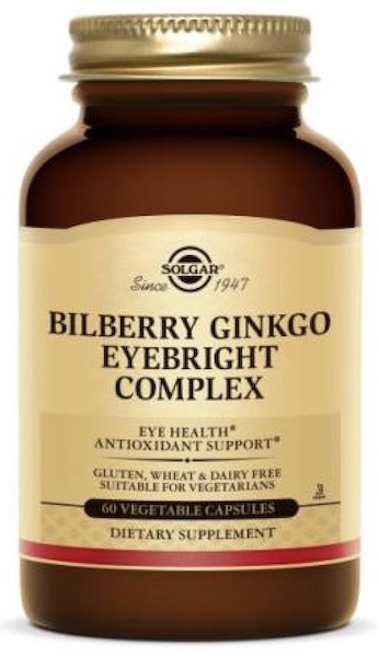 Image of Bilberry Ginkgo Eyebright Complex (no Lutein)