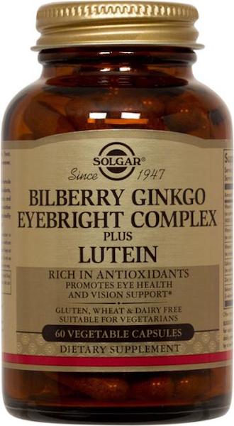Image of Bilberry Ginkgo Eyebright Complex plus Lutein