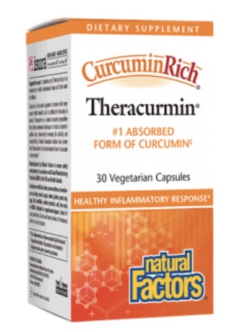 Image of CurcuminRich Theracurmin Turmeric 30 mg