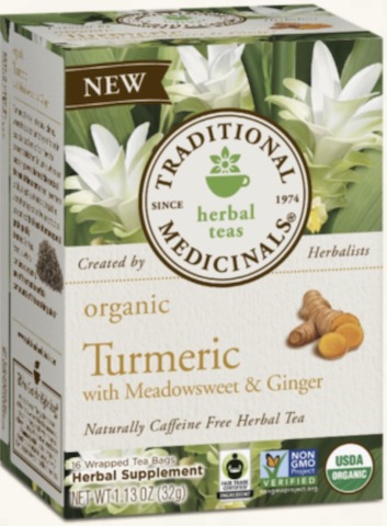 Image of Turmeric with Meadowsweet & Ginger Tea