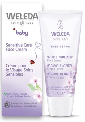 Image of Baby Sensitive Care White Mallow Face Cream