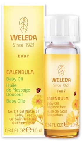 Image of Baby Calendula Comforting Baby Oil Travel Size