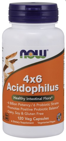 Image of 4 x 6 Acidophilus (4 Billion, 6 Strains)