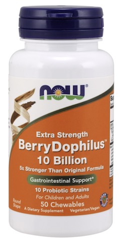 Image of BerryDophilus EXTRA STRENGTH 10 Billion 10 Strains Chewable