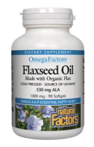 Image of OmegaFactors Flaxseed Oil 1000 mg Organic