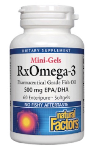 Image of RxOmega-3 Mini-Gels 625 mg (enteric coated)