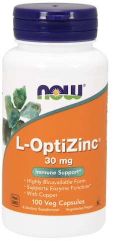 Image of L-OptiZinc 30 mg with Copper