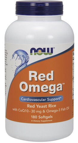 Image of Red Omega (Red Yeast Rice with CoQ10 & Omega-3 300/30/1000 mg)