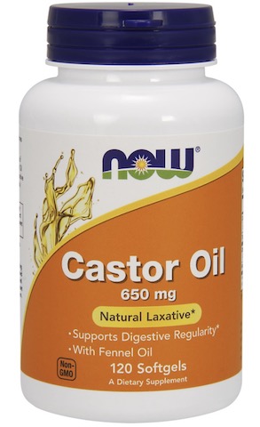 Image of Castor Oil 650 mg with Fennel Oil 10 mg