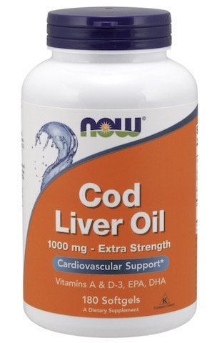Image of Cod Liver Oil 1000 mg (Extra Strength)