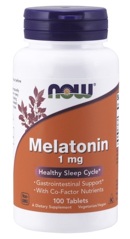 Image of Melatonin 1 mg with Niacin, B6 & Magnesium