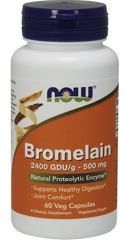 Image of Bromelain 500 mg 2400 GDU