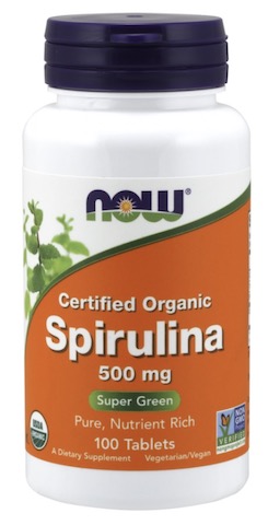 Image of Spirulina 500 mg Tablet Organic