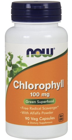 Image of Chlorophyll 100 mg with Alfalfa Powder