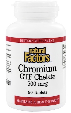 Image of Chromium GTF Chelate 500 mcg