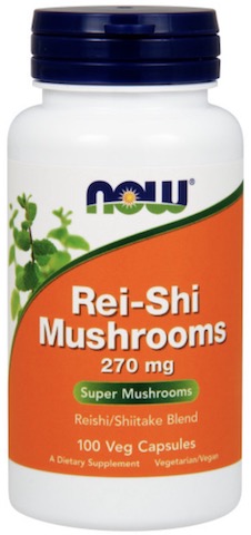 Image of ReiShi Mushrooms with Shiitake 195/75 mg