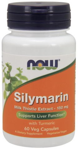 Image of Silymarin Milk Thistle Extract 150 mg with Turmeric