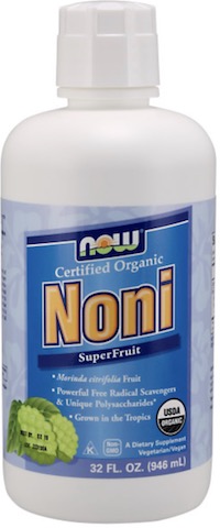 Image of Noni Juice Liquid Organic with Apple & Raspberry