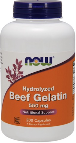 Image of Beef Gelatin 550 mg (Hydrolyzed)