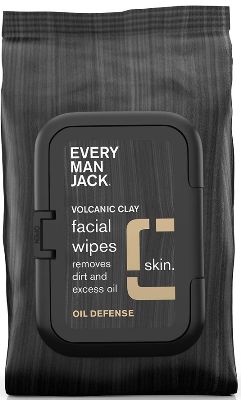 Image of Volcanic Clay Facial Wipes - Oil Defense