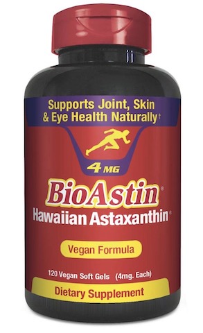 Image of BioAstin 4 mg (Hawaiian Astaxanthin) Vegan Formula