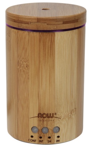 Image of Essential Oil Diffuser Ultrasonic Real Bamboo