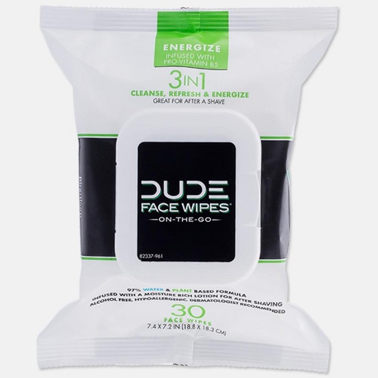 Image of DUDE Face Wipes - 30ct (Energize)
