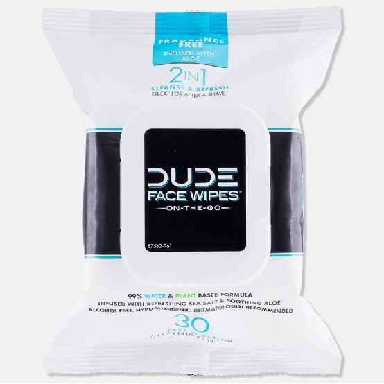 Image of DUDE Face Wipes - 30ct (Fragrance Free)
