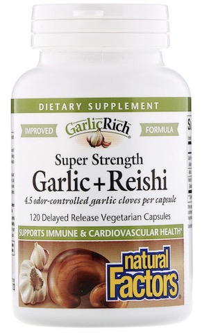 Image of GarlicRich Garlic + Reishi Super Strength 300/25 mg