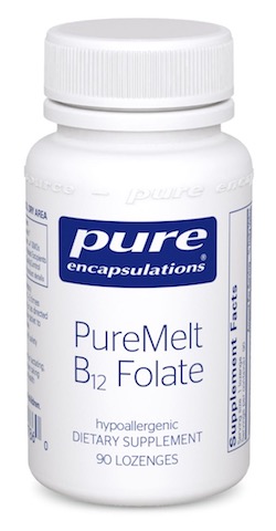 Image of PureMelt B12 Folate Sublingual 1000/667 mcg