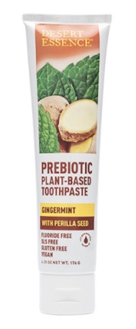 Image of Toothpaste Prebiotic Plant-Based Gingermint