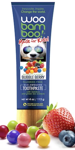 Image of Toothpaste Eco-Awesome Kids Bubble Berry