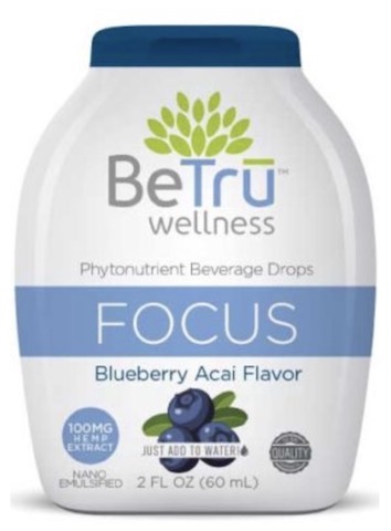 Image of Beverage Drops Focus Blueberry Acai