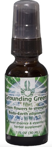 Image of Flower Essence & Essential Oil Grounding Green Spray