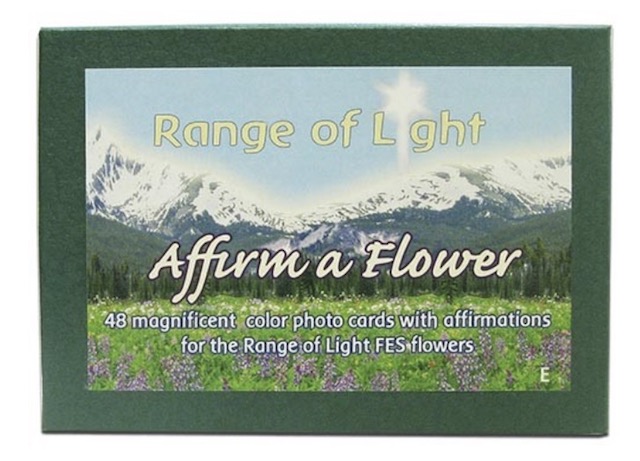 Image of Card Set Affirm a Flower Range of Light (ENGLISH)