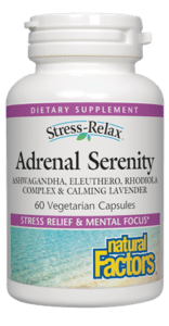 Image of Stress Relax Adrenal Serenity with Sensoril