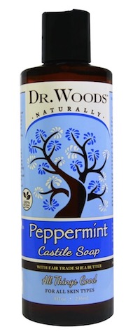 Image of Liquid Castile Soap with Shea Butter Peppermint