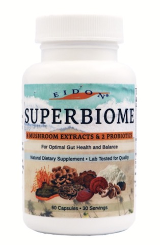 Image of SuperBiome Mushroom Probiotic Capsule