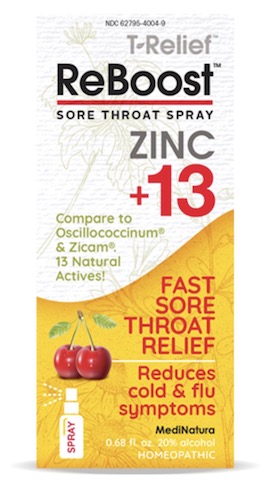 Image of ReBoost Sore Throat Spray Zinc +13 Cherry